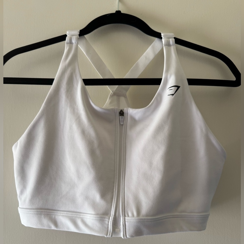 Gymshark Zip-up Sports Bra